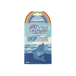 Unihorn of the Sea Neigh Mo The Narwhal Blue - Horny Stoner