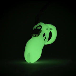 CB-6000 GITD Chastity Cage Kit