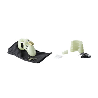CB-6000S Glow-in-the-Dark Chastity Cage Kit