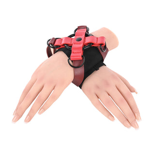Sportsheets Sex & Mischief Ex's & Oh's Cross Cuffs - Horny Stoner