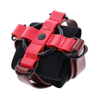 Sportsheets Sex & Mischief Ex's & Oh's Cross Cuffs - Horny Stoner