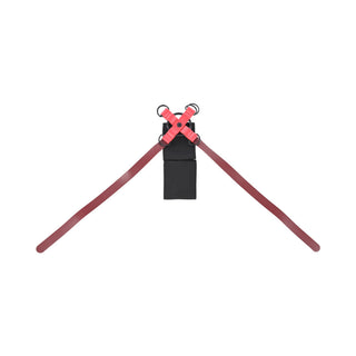 Sportsheets Sex & Mischief Ex's & Oh's Cross Cuffs - Horny Stoner