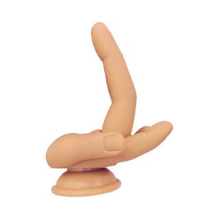 Finger Fest Double Up Silicone Dildo