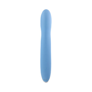 Playboy Up & Away Rechargeable Silicone Rabbit Vibrator Blue - Horny Stoner