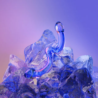 Biird x Wicul OhWii Double-Ended Glass Dildo for G-Spot & P-Spot - Horny Stoner