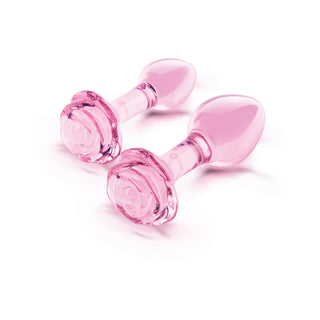 b-Vibe Pink Roses Training Plug Set - Horny Stoner