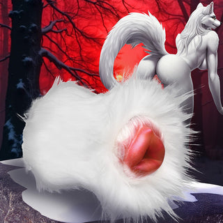 Creature Cocks Snow She-Wolf Silicone Stroker - Horny Stoner