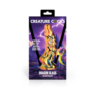 Creature Cocks Dragon Glass Glass Dildo - Horny Stoner