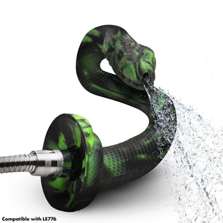 Creature Cocks Spitting Serpent Silicone Enema Snake - Horny Stoner