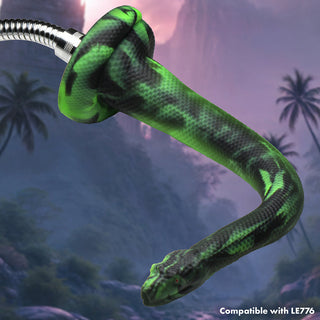 Creature Cocks Spitting Serpent Silicone Enema Snake - Horny Stoner