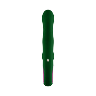 FemmeFunn Pallina Rechargeable Triple Action Thumping Rabbit Vibrator With Triple Ball Rotating External Stimulator