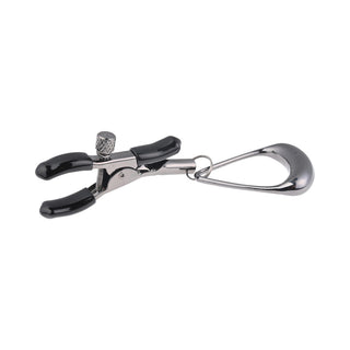 Sportsheets Velvet Noir Tuggable Nipple Clamps - Horny Stoner