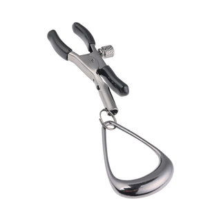 Sportsheets Velvet Noir Tuggable Nipple Clamps - Horny Stoner