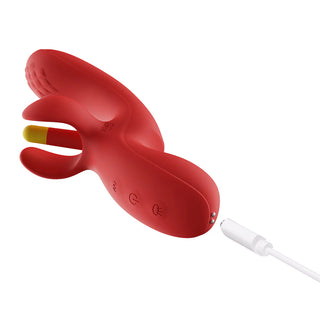 Honey Play Box Fortexa App-Controlled Rechargeable Kinky Finger Flapping Dual Stimulator
