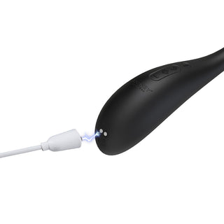 Honey Play Box Puff App-Controlled Inflatable Kegel Ball Black - Horny Stoner
