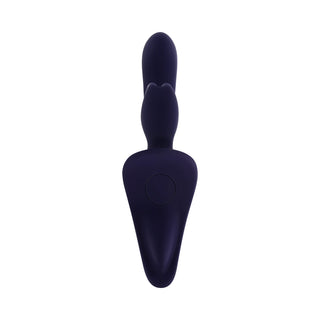 Evolved Giving Vibes Purple Strap-On Vibrator