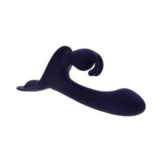 Evolved Giving Vibes Purple Strap-On Vibrator