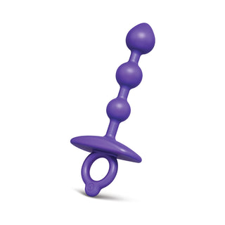 b-Vibe Butties Zip Silicone Anal Bead - Horny Stoner