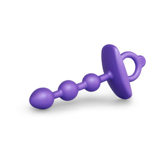 b-Vibe Butties Zip Silicone Anal Bead - Horny Stoner