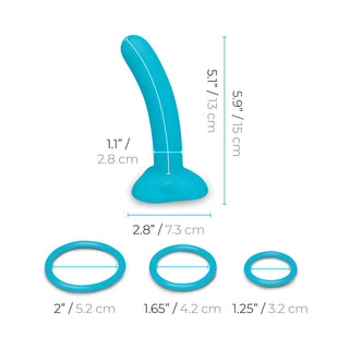 b-Vibe Every Body Strap-On Harness Set with 6 in. Silicone Dildo Peg - Horny Stoner