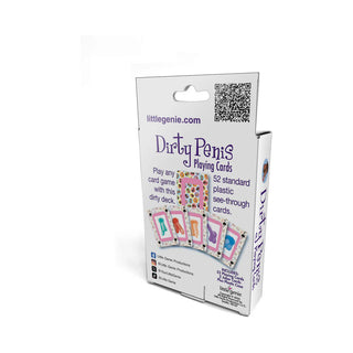 Naughty Penis Design Waterproof Playing Cards