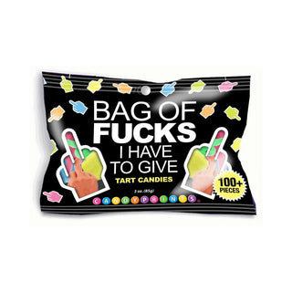 Bag Of Fucks I Have To Give 3 oz. Bag Of Tart Candy