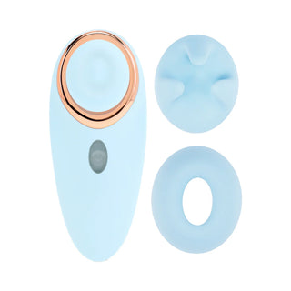 LoveLine Aurie AirTapTech Rechargeable Vibrator With Two Interchangeable Heads