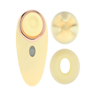LoveLine Aurie AirTapTech Rechargeable Vibrator With Two Interchangeable Heads