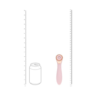 LoveLine Darling AirTapTech Rechargeable Suction Dual-Ended Stimulator With Insertable Vibrating Handle