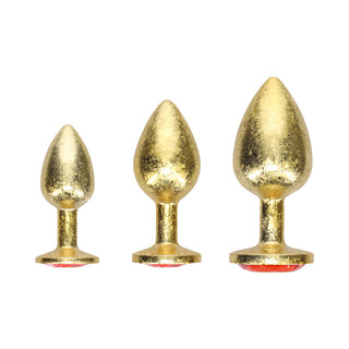 International Milan Collection Metal Anal Plug Set Gold