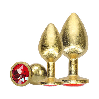 International Milan Collection Metal Anal Plug Set Gold