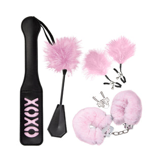 Bondage By Nasstoys Naughty In Pink Black/Pink - Horny Stoner