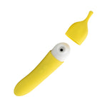 Banana Cream Air Pulse & G-Spot Vibrator - Horny Stoner