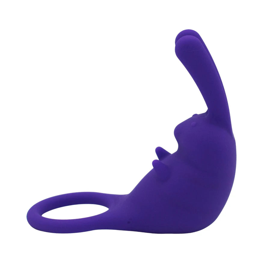 The Cock Hopper C-Ring & Bullet Vibrator - Horny Stoner