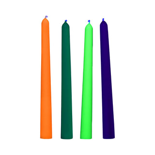 Master Series Glow Wax UV Blacklight Reactive Drip Candles Set of 4 - Horny Stoner