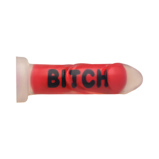 Master Series BITCH Silicone Girthy Harnessable Dildo With Suction Cup