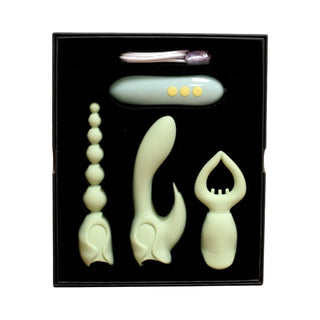 Pleasure Hunter Multifunction Interchangable Vibrator - Horny Stoner