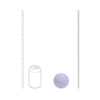 LoveLine ComfortPulse Silicone Textured Rechargeable Ball Massager