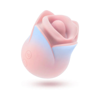 Blush Collection Kissing Rose Flicking Tongue Stimulator