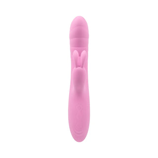 Playboy Rub Me Right Rechargeable Thrusting Silicone Dual Stimulator