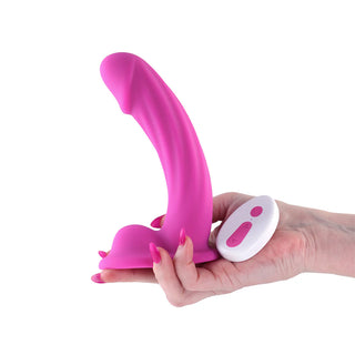 Colours Curve Vibrating Remote Control Dildo