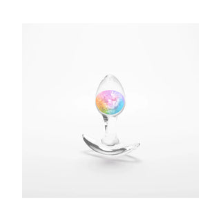 Cosmic Glams Rainbow Center Squishy Silicone Plug