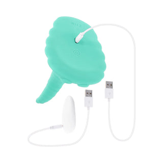 Evolved Tentacle Texture Fantasy Shape Rechargeable Silicone Grinding Vibrator