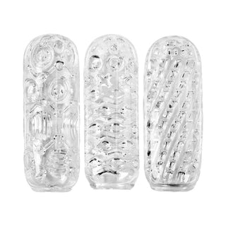 Adam & Eve Adam's Crystal Trio - Versatile Stroker Set