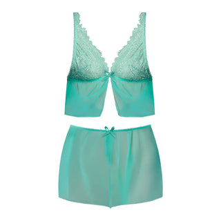 Magic Silk Caribbean Crush Flutter Cami & Short Set