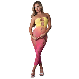 Magic Silk Seamless Blacklight Reactive Gown
