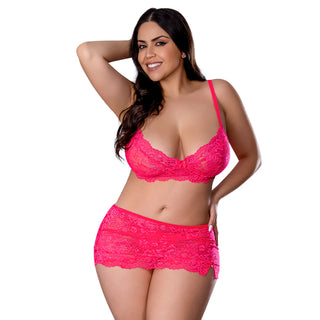 Magic Silk Get It Girl Bra, Skirt & Thong Set