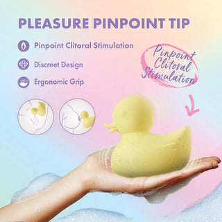 Play With Me Splash Duck Shaped Waterproof Vibrator