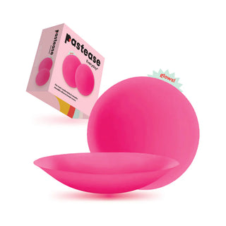 Pastease Halos Reusable Sticky Adhesive Silicone Nipple Cover Neon Pink Color
