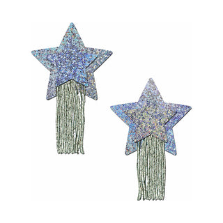 Tassel Pasties Star Pastease with Long Fringe Nipple Pasties